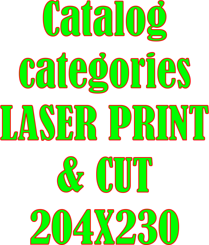 Laser Print & Cut